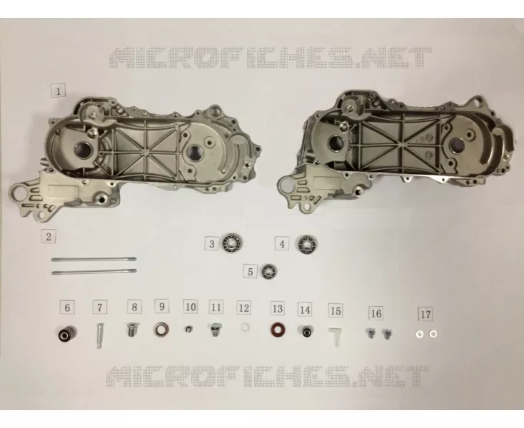 LEFT ENGINE CASING