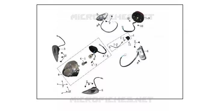 TAIL LIGHT / HEADLIGHT / INDICATORS