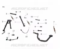 STAND / BRAKE PEDAL / GEAR LEVER