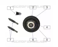 ENGINE / REAR SHOCK ABSORBER