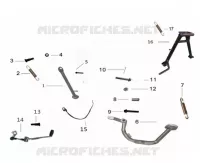 STAND / BRAKE PEDAL / GEAR LEVER