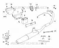 EXHAUST / AIR FILTER BOX / BATTERY