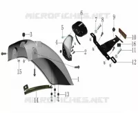 REAR MUDGUARD / TAIL LIGHT