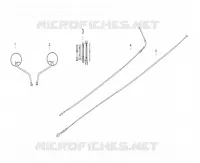 MIRRORS / CABLES / REAR BRAKE PEDAL