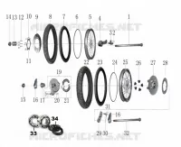 FRONT / REAR WHEELS