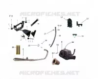 EXHAUST / AIR FILTER BOX / BATTERY MOUNT