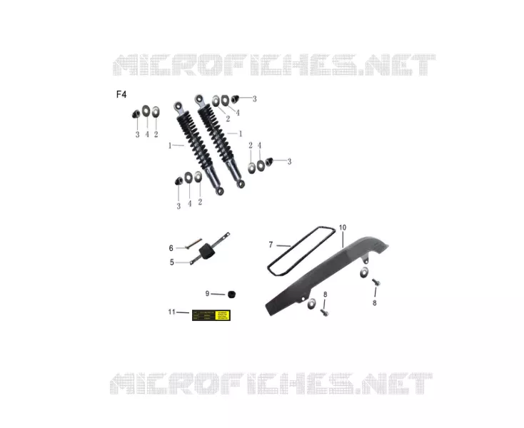 SHOCK ABSORBER / CHAIN