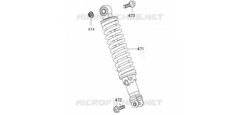 REAR SHOCK ABSORBER