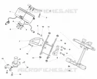 SPEEDOMETER / HEADLIGHT BRACKET
