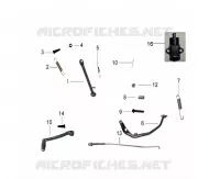 STAND / BRAKE PEDAL / GEAR LEVER
