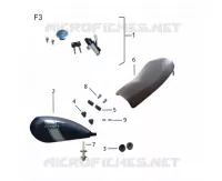 TANK / SEAT / KEY SET