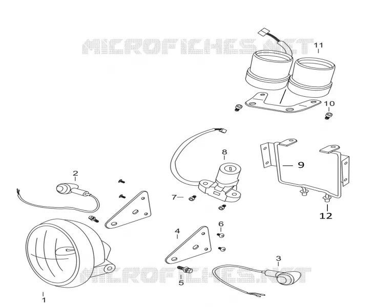 SPEEDOMETER / HEADLIGHT / INDICATORS