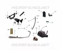 EXHAUST / AIR FILTER BOX / BATTERY MOUNT