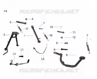 STAND / BRAKE PEDAL / GEAR LEVER