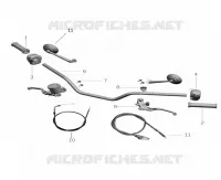 HANDLEBAR / CABLES / MIRRORS