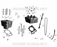 CYLINDER / CYLINDER HEAD / TIMING CHAIN