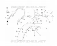 REAR MUDGUARD / TAIL LIGHT / INDICATORS