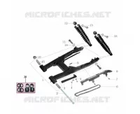 SWINGARM / SHOCK ABSORBER / CHAIN