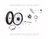 FRONT WHEEL / BRAKE