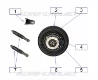 ENGINE / REAR SHOCK ABSORBER