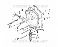 RIGHT CRANKCASE COVER