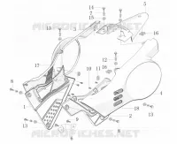 GARDE BOUE ARRIERE / CACHE LATERAUX