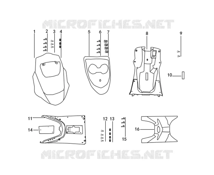FRONT FAIRINGS