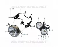 SPEEDOMETER / HEADLIGHT