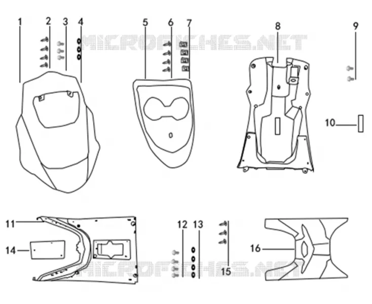 FRONT FAIRINGS