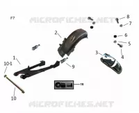 SWINGARM / REAR MUDGUARD