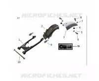 SWINGARM / REAR MUDGUARD