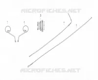 MIRRORS / CABLES / REAR BRAKE PEDAL