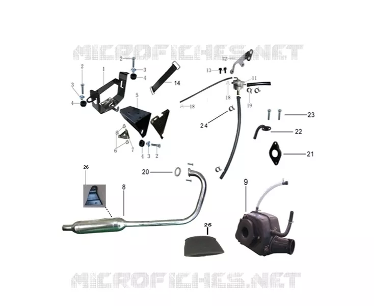 EXHAUST / AIR FILTER BOX