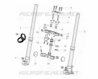 FRONT FORK / STEERING STEM