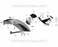 REAR MUDGUARD / TAIL LIGHT