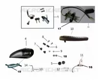 TANK / SEAT / KEY SET