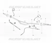HANDLEBAR / CABLES / MIRRORS