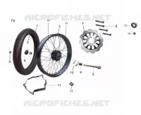 FRONT WHEEL / BRAKE