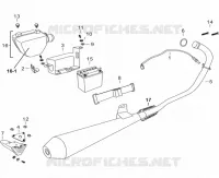 EXHAUST / AIR FILTER BOX / BATTERY