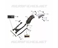 REAR MUDGUARD / SWINGARM