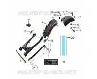 SWINGARM / REAR MUDGUARD