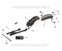 SWINGARM / REAR MUDGUARD