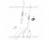 FRONT FORK / FRONT FENDER