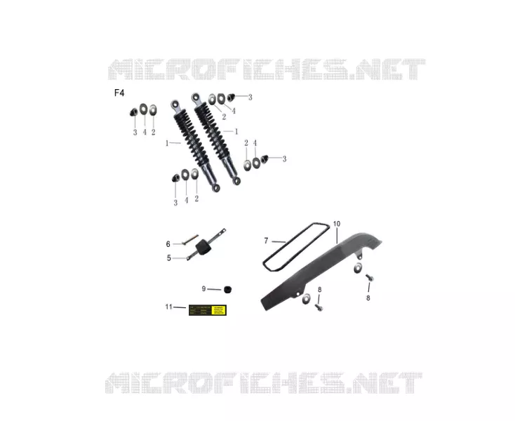 SHOCK ABSORBER / CHAIN