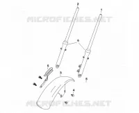 FRONT FORK / FRONT FENDER