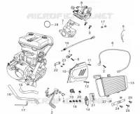 THROTTLE BODY / GEAR CHANGE PEDAL / RADIATOR