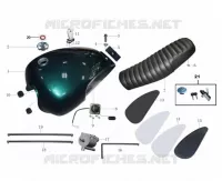 TANK / SEAT / KEY SET