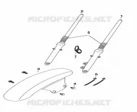 FRONT FORK / FRONT FENDER