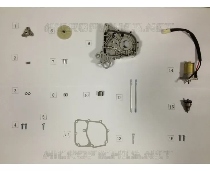 STARTER MOTOR / RIGHT CASING