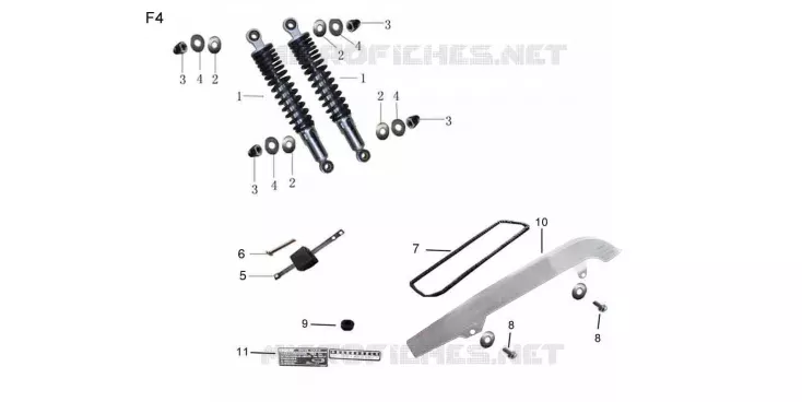 SHOCK ABSORBER / CHAIN